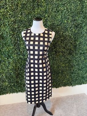 Kate Spade checkered Sheath Dress